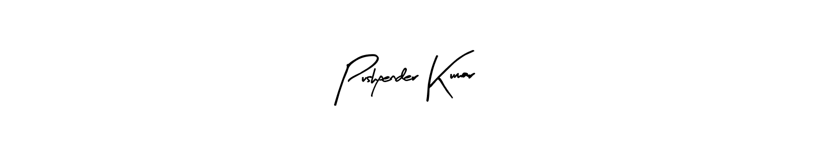 Design your own signature with our free online signature maker. With this signature software, you can create a handwritten (Arty Signature) signature for name Pushpender Kumar. Pushpender Kumar signature style 8 images and pictures png