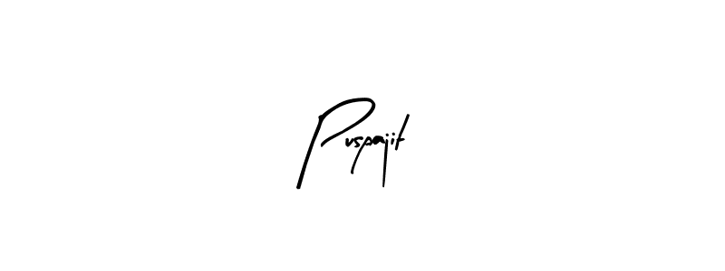 Design your own signature with our free online signature maker. With this signature software, you can create a handwritten (Arty Signature) signature for name Puspajit. Puspajit signature style 8 images and pictures png