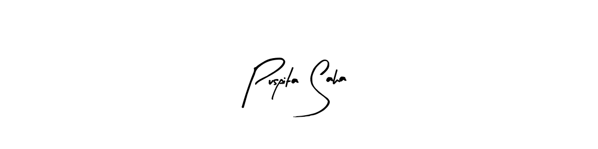 Here are the top 10 professional signature styles for the name Puspita Saha. These are the best autograph styles you can use for your name. Puspita Saha signature style 8 images and pictures png