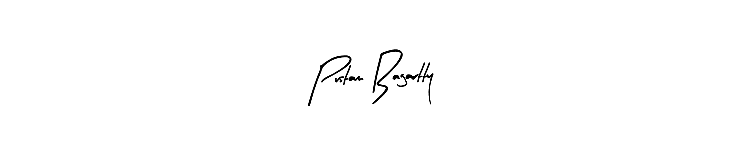 Design your own signature with our free online signature maker. With this signature software, you can create a handwritten (Arty Signature) signature for name Pustam Bagartty. Pustam Bagartty signature style 8 images and pictures png