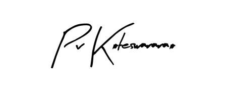 It looks like you need a new signature style for name Pv Koteswararao. Design unique handwritten (Arty Signature) signature with our free signature maker in just a few clicks. Pv Koteswararao signature style 8 images and pictures png