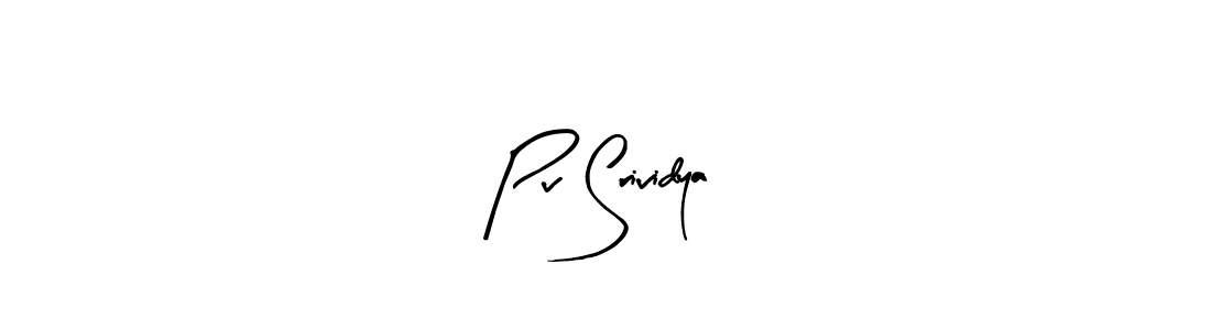 Also You can easily find your signature by using the search form. We will create Pv Srividya name handwritten signature images for you free of cost using Arty Signature sign style. Pv Srividya signature style 8 images and pictures png