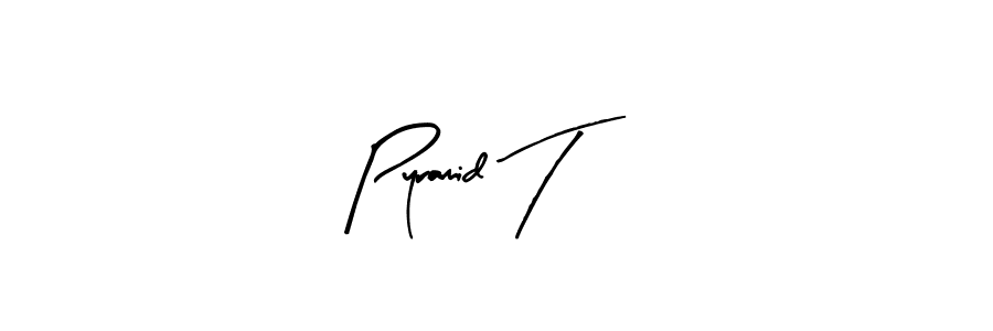 Create a beautiful signature design for name Pyramid T. With this signature (Arty Signature) fonts, you can make a handwritten signature for free. Pyramid T signature style 8 images and pictures png