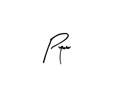 Make a beautiful signature design for name Pyww. With this signature (Arty Signature) style, you can create a handwritten signature for free. Pyww signature style 8 images and pictures png