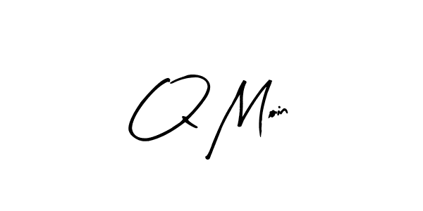 Here are the top 10 professional signature styles for the name Q Moin. These are the best autograph styles you can use for your name. Q Moin signature style 8 images and pictures png