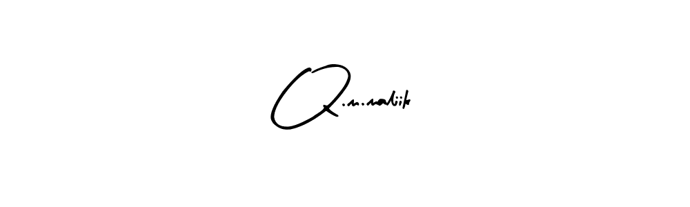 if you are searching for the best signature style for your name Q.m.maliik. so please give up your signature search. here we have designed multiple signature styles  using Arty Signature. Q.m.maliik signature style 8 images and pictures png