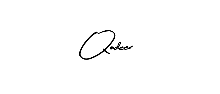 It looks lik you need a new signature style for name Qadeer . Design unique handwritten (Arty Signature) signature with our free signature maker in just a few clicks. Qadeer  signature style 8 images and pictures png