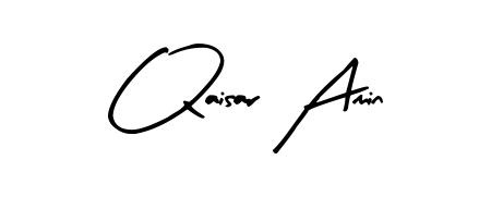 Create your official email sign-off with Qaisar Amin name in Arty Signature style. Crisp, clean, and perfectly legible across all screens. Qaisar Amin signature style 8 images and pictures png