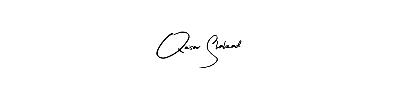 Make a beautiful signature design for name Qaisar Shahzad. With this signature (Arty Signature) style, you can create a handwritten signature for free. Qaisar Shahzad signature style 8 images and pictures png