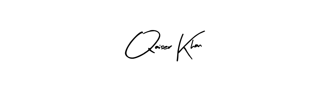 Similarly Arty Signature is the best handwritten signature design. Signature creator online .You can use it as an online autograph creator for name Qaiser Khan. Qaiser Khan signature style 8 images and pictures png