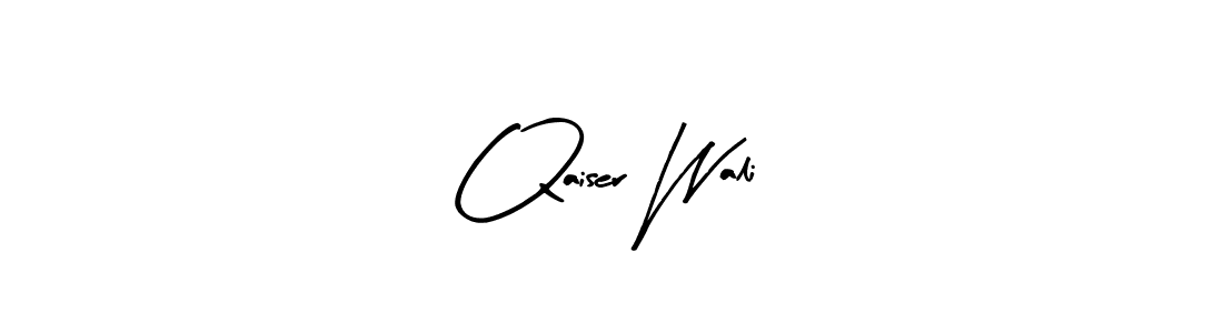 This is the best signature style for the Qaiser Wali name. Also you like these signature font (Arty Signature). Mix name signature. Qaiser Wali signature style 8 images and pictures png