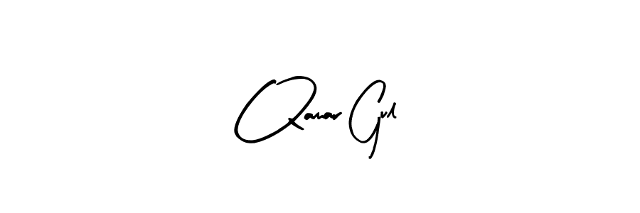 Also You can easily find your signature by using the search form. We will create Qamar Gul name handwritten signature images for you free of cost using Arty Signature sign style. Qamar Gul signature style 8 images and pictures png