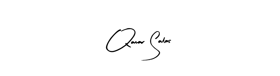 Once you've used our free online signature maker to create your best signature Arty Signature style, it's time to enjoy all of the benefits that Qamar Salas name signing documents. Qamar Salas signature style 8 images and pictures png
