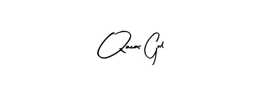 The best way (Arty Signature) to make a short signature is to pick only two or three words in your name. The name Qamas Gul include a total of six letters. For converting this name. Qamas Gul signature style 8 images and pictures png