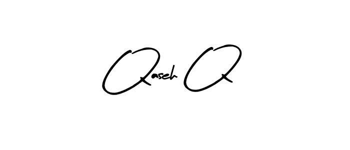 How to make Qaseh Q signature? Arty Signature is a professional autograph style. Create handwritten signature for Qaseh Q name. Qaseh Q signature style 8 images and pictures png