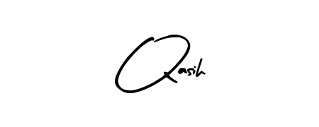 Designed for modern professionals: Qasih name signature crafted with Arty Signature script. Ready for digital PDF workflows. Qasih signature style 8 images and pictures png