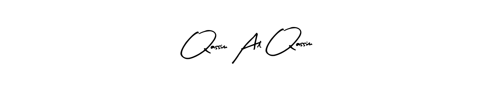 Design your own signature with our free online signature maker. With this signature software, you can create a handwritten (Arty Signature) signature for name Qassim Al Qassim. Qassim Al Qassim signature style 8 images and pictures png