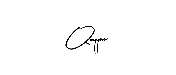The best way (Arty Signature) to make a short signature is to pick only two or three words in your name. The name Qayyamn include a total of six letters. For converting this name. Qayyamn signature style 8 images and pictures png