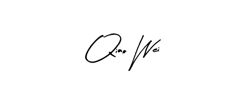 Use a signature maker to create a handwritten signature online. With this signature software, you can design (Arty Signature) your own signature for name Qiao Wei. Qiao Wei signature style 8 images and pictures png