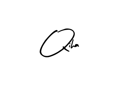 Design your own signature with our free online signature maker. With this signature software, you can create a handwritten (Arty Signature) signature for name Qiha. Qiha signature style 8 images and pictures png