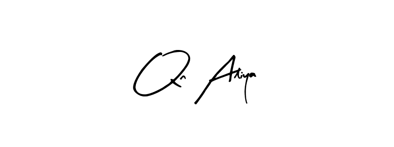 How to make Qn Aliya signature? Arty Signature is a professional autograph style. Create handwritten signature for Qn Aliya name. Qn Aliya signature style 8 images and pictures png