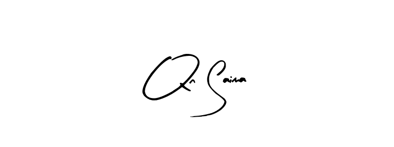You should practise on your own different ways (Arty Signature) to write your name (Qn Saima) in signature. don't let someone else do it for you. Qn Saima signature style 8 images and pictures png