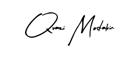 Get inspired by this graceful Arty Signature signature style for name Quazi Mostakin. Smooth loops and balanced proportions for everyday use. Quazi Mostakin signature style 8 images and pictures png