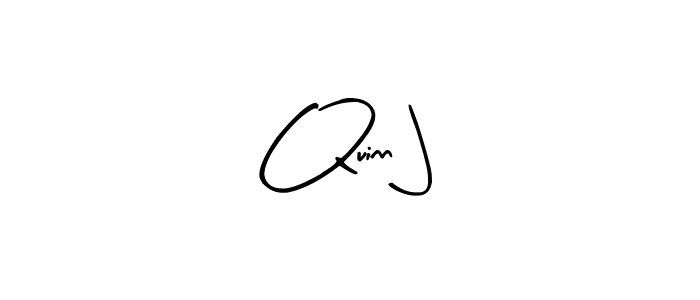 Also we have Quinn J name is the best signature style. Create professional handwritten signature collection using Arty Signature autograph style. Quinn J signature style 8 images and pictures png