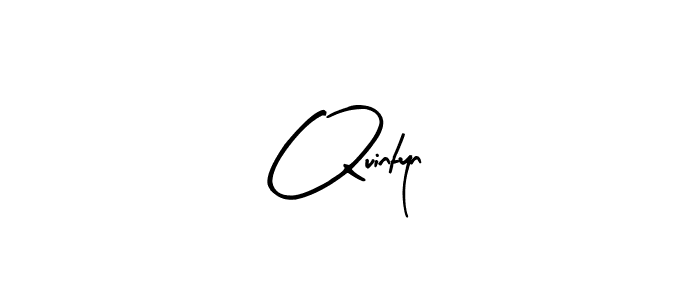 How to make Quintyn name signature. Use Arty Signature style for creating short signs online. This is the latest handwritten sign. Quintyn signature style 8 images and pictures png