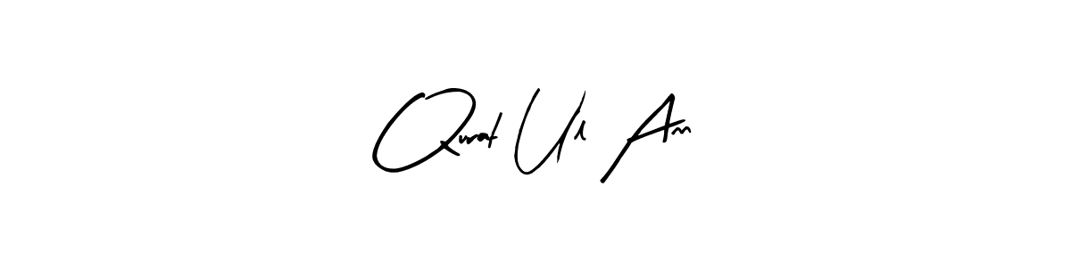 Qurat Ul Ann stylish signature style. Best Handwritten Sign (Arty Signature) for my name. Handwritten Signature Collection Ideas for my name Qurat Ul Ann. Qurat Ul Ann signature style 8 images and pictures png