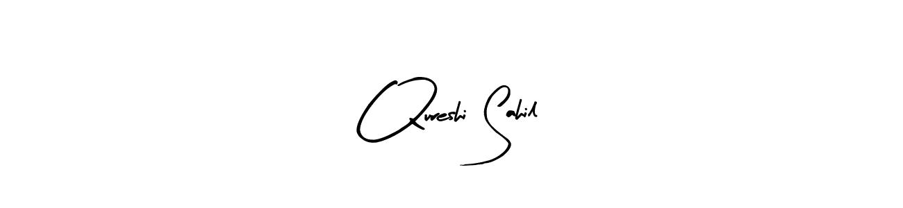 It looks lik you need a new signature style for name Qureshi Sahil. Design unique handwritten (Arty Signature) signature with our free signature maker in just a few clicks. Qureshi Sahil signature style 8 images and pictures png