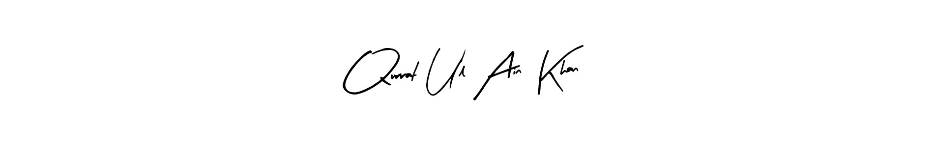 The best way (Arty Signature) to make a short signature is to pick only two or three words in your name. The name Qurrat Ul Ain  Khan include a total of six letters. For converting this name. Qurrat Ul Ain  Khan signature style 8 images and pictures png