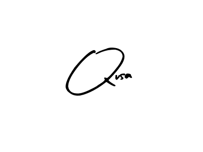 Best and Professional Signature Style for Qusa. Arty Signature Best Signature Style Collection. Qusa signature style 8 images and pictures png
