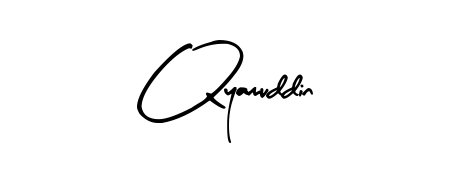 It looks like you need a new signature style for name Qyamuddin. Design unique handwritten (Arty Signature) signature with our free signature maker in just a few clicks. Qyamuddin signature style 8 images and pictures png