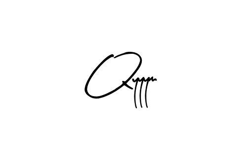 You should practise on your own different ways (Arty Signature) to write your name (Qyyym) in signature. don't let someone else do it for you. Qyyym signature style 8 images and pictures png