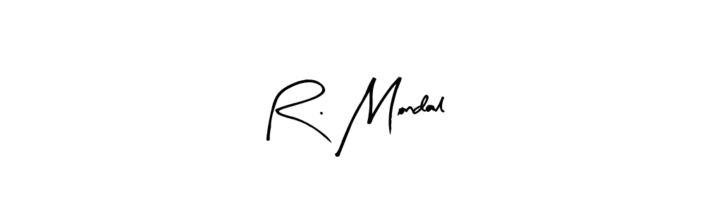 You can use this online signature creator to create a handwritten signature for the name R . Mondal. This is the best online autograph maker. R . Mondal signature style 8 images and pictures png