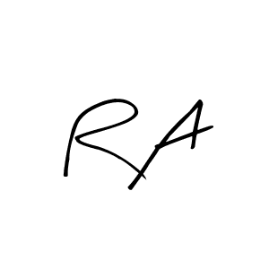 It looks lik you need a new signature style for name R A. Design unique handwritten (Arty Signature) signature with our free signature maker in just a few clicks. R A signature style 8 images and pictures png