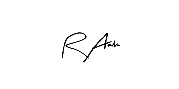 Also You can easily find your signature by using the search form. We will create R Aalm name handwritten signature images for you free of cost using Arty Signature sign style. R Aalm signature style 8 images and pictures png