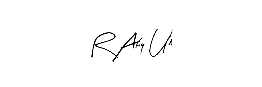 You can use this online signature creator to create a handwritten signature for the name R Afiq Ul. This is the best online autograph maker. R Afiq Ul signature style 8 images and pictures png
