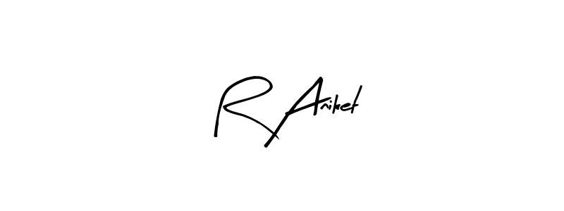Best and Professional Signature Style for R Aniket. Arty Signature Best Signature Style Collection. R Aniket signature style 8 images and pictures png