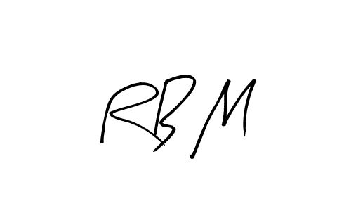 Once you've used our free online signature maker to create your best signature Arty Signature style, it's time to enjoy all of the benefits that R B M name signing documents. R B M signature style 8 images and pictures png