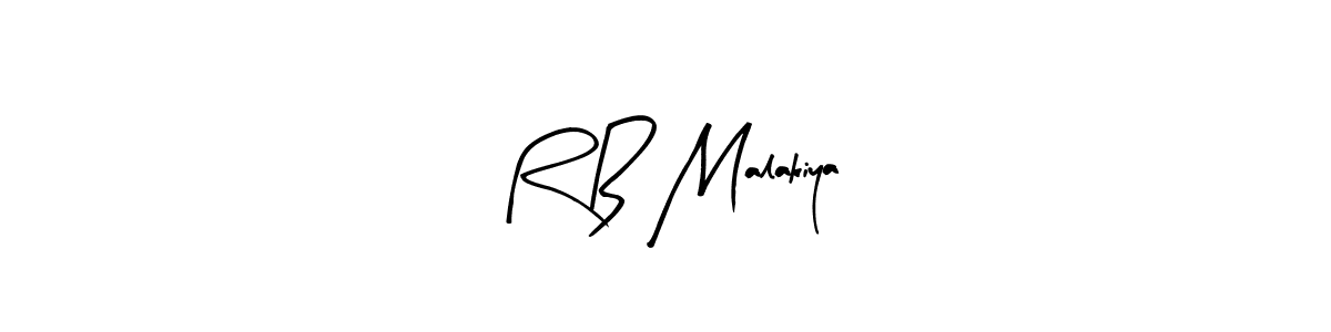 You can use this online signature creator to create a handwritten signature for the name R B Malakiya. This is the best online autograph maker. R B Malakiya signature style 8 images and pictures png