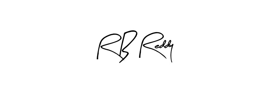 Create a beautiful signature design for name R B Reddy. With this signature (Arty Signature) fonts, you can make a handwritten signature for free. R B Reddy signature style 8 images and pictures png