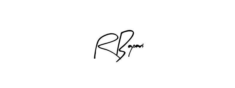 How to Draw R Bapari signature style? Arty Signature is a latest design signature styles for name R Bapari. R Bapari signature style 8 images and pictures png