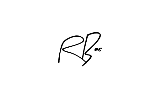 Make a beautiful signature design for name R Bas. With this signature (Arty Signature) style, you can create a handwritten signature for free. R Bas signature style 8 images and pictures png