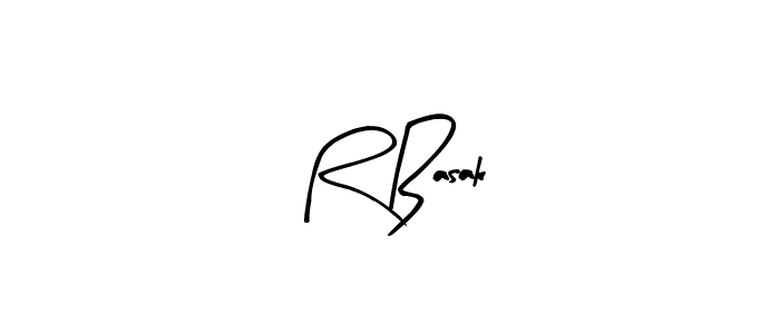 Use a signature maker to create a handwritten signature online. With this signature software, you can design (Arty Signature) your own signature for name R Basak. R Basak signature style 8 images and pictures png