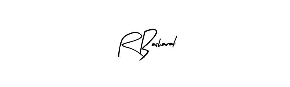 Make a beautiful signature design for name R Basharat. Use this online signature maker to create a handwritten signature for free. R Basharat signature style 8 images and pictures png