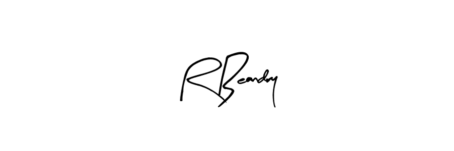 if you are searching for the best signature style for your name R Beandry. so please give up your signature search. here we have designed multiple signature styles  using Arty Signature. R Beandry signature style 8 images and pictures png