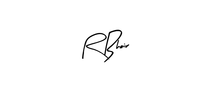 Also we have R Bhoir name is the best signature style. Create professional handwritten signature collection using Arty Signature autograph style. R Bhoir signature style 8 images and pictures png
