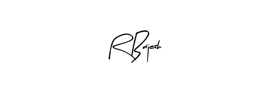 Best and Professional Signature Style for R Brijesh. Arty Signature Best Signature Style Collection. R Brijesh signature style 8 images and pictures png